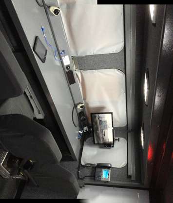 Inside the new Windsor police and fire shared mobile command centre. (Photo by Jason Viau)