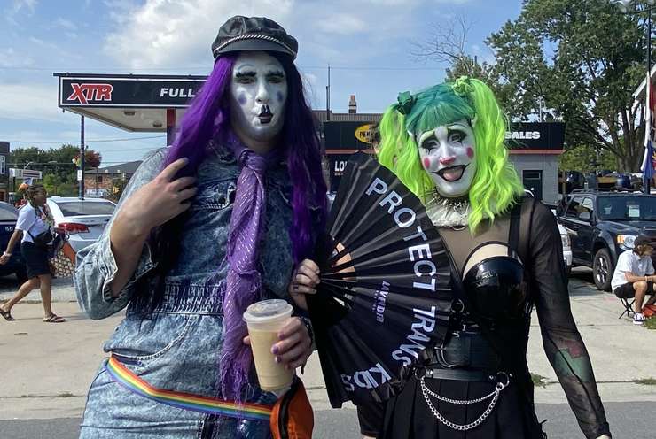 Celebrating Pride, August 13, 2023 (Photo courtesy of Adelle Loiselle)