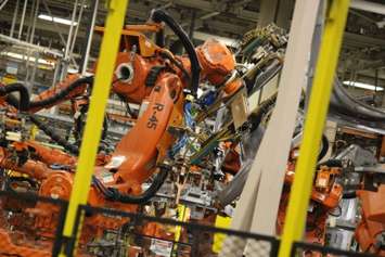 A look inside Windsors Chrysler Assembly Plant, February 9, 2015. (Photo by Jason Viau)