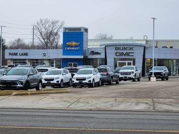 Park Lane Chevrolet Cadillac Buick GMC. February 1, 2024. (Photo by Josh Boyce)