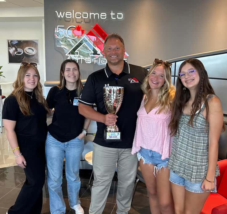 Photo submitted by Auto House Honda General Sales Manager, Curtis Brush. 