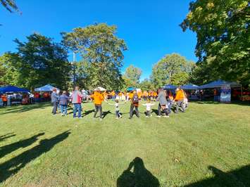 Reconciliation event at Ska:na Family Learning Centre in Chatham on National Day for Truth and Reconciliation. (Photo by Paul Pedro)