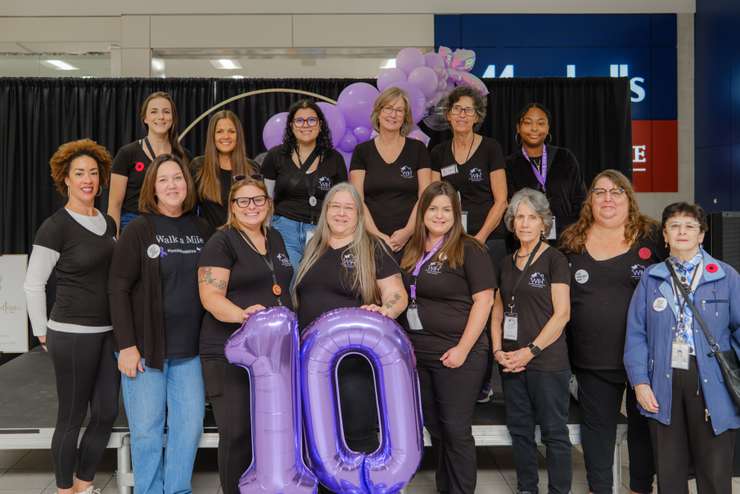 The Walk a Mile event in Sarnia in 2024 (Photo courtesy of Women's Interval Home of Sarnia-Lambton)