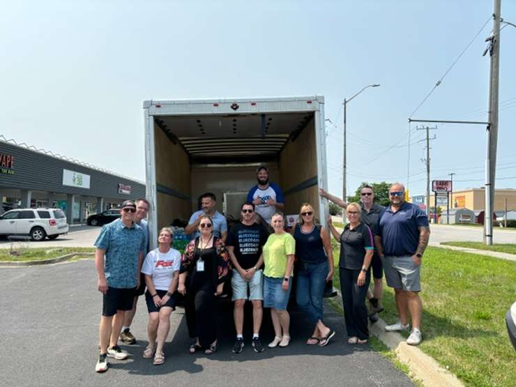 Stuff the Studio event. August 14, 2024. (Blackburn Media photo/ Rob Jenkins)