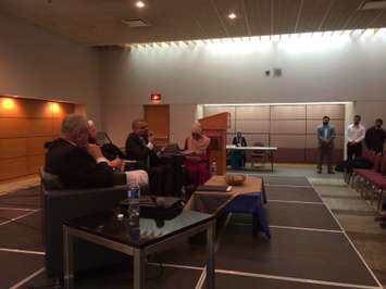 The Windsor Muslim Student's Association hosts a panel entitled Violent Radicalization and its Impact on Muslims at the CAW Student Centre on the University of Windsor campus on November 26, 2014. (Photo by Ricardo Veneza)