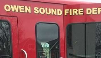 Image submitted by Owen Sound Fire