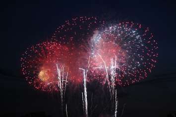 The 60th Ford Fireworks on the Windsor riverfront. Photo by Mark Brown/Blackburn News.