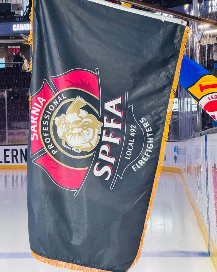 Battle of the Badges 2026 (Photo via Sarnia Fire Rescue Facebook Page)