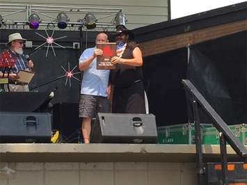 Rib lovers took to Tecumseh Park for Ribfest in Chatham, July 5, 2015. (Photo by the Blackburn Radio Summer Patrol)