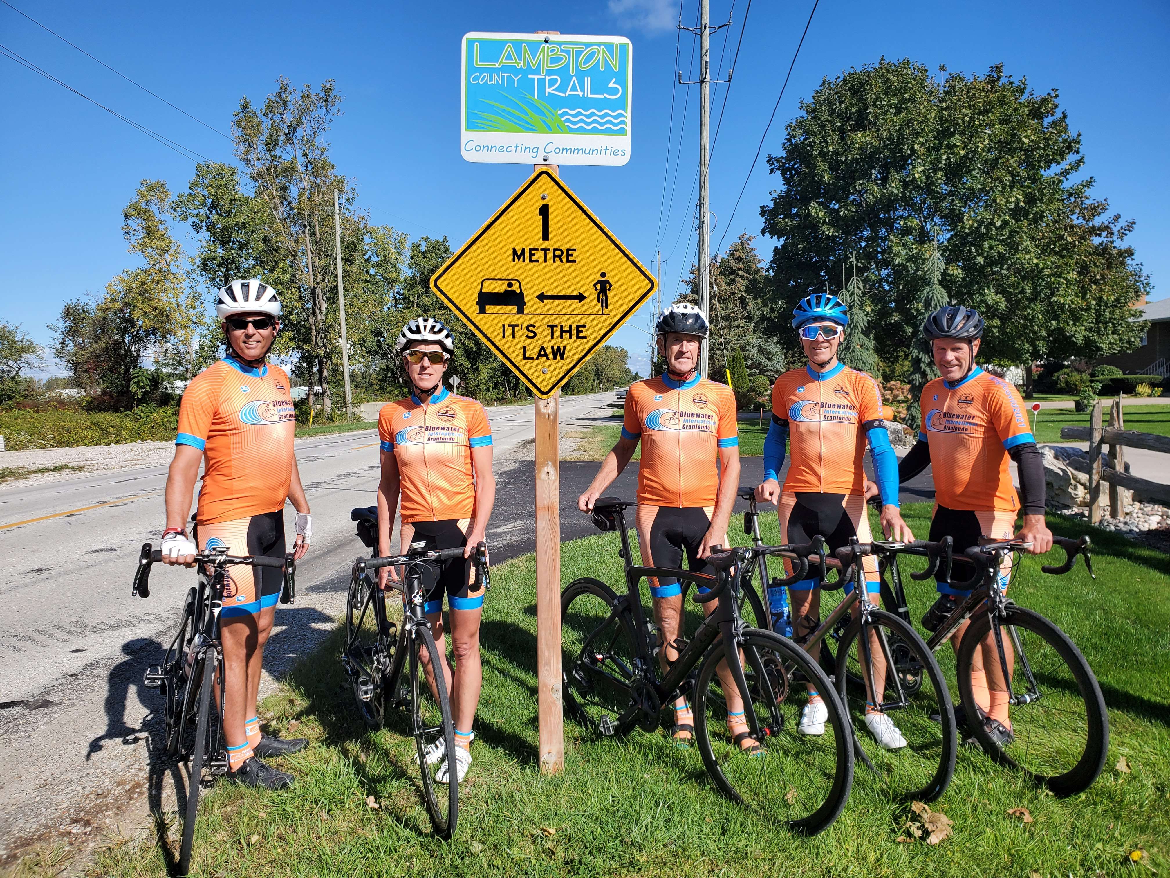 Cycling safety signs being erected in Sarnia