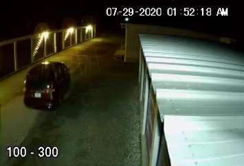 Warwick break and enter surveillance photos from July 29, 2020 Image courtesy of Lambton OPP 
