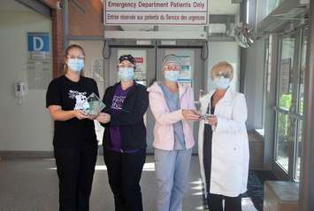 Emergency Department staff members. (Photo via CKHA)