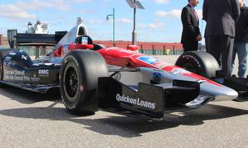IndyCar at the Windsor waterfront, April 12, 2016. (Photo by Maureen Revait) 