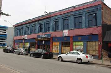 A Toronto investor plans to give this building on Chatham St. a facelift and turn it into a marketplace for students, March 23, 2016. (Photo by Maureen Revait) 