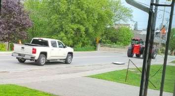 Suspected vehicles in Norwich theft (Image courtesy of Ontario Provincial Police)