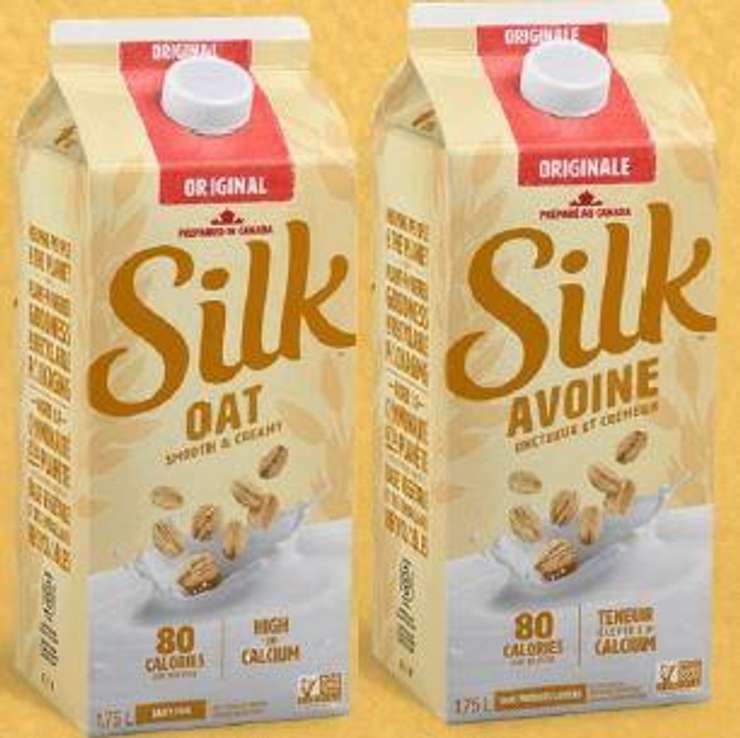 A variety of Sure plant-based milk products affected by a recall, July 8, 2024. Photo provided by Canadian Food Inspection Agency.