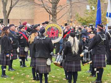 Sarnia's 2022 Remembrance Day ceremony at Veteran's Park - Nov. 11/22 (Blackburn Media photo by Josh Boyce)