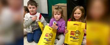 The Safety Dog Bus Tour  at  McNaughton Avenue Public School in Chatham on October 22, 2019 (Photo by Allanah Wills)
