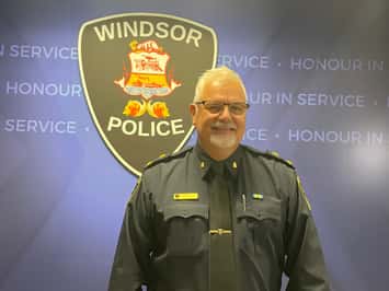 Windsor Police Chief Jason Crowley, November 24, 2025. (Photo by Maureen Revait) 