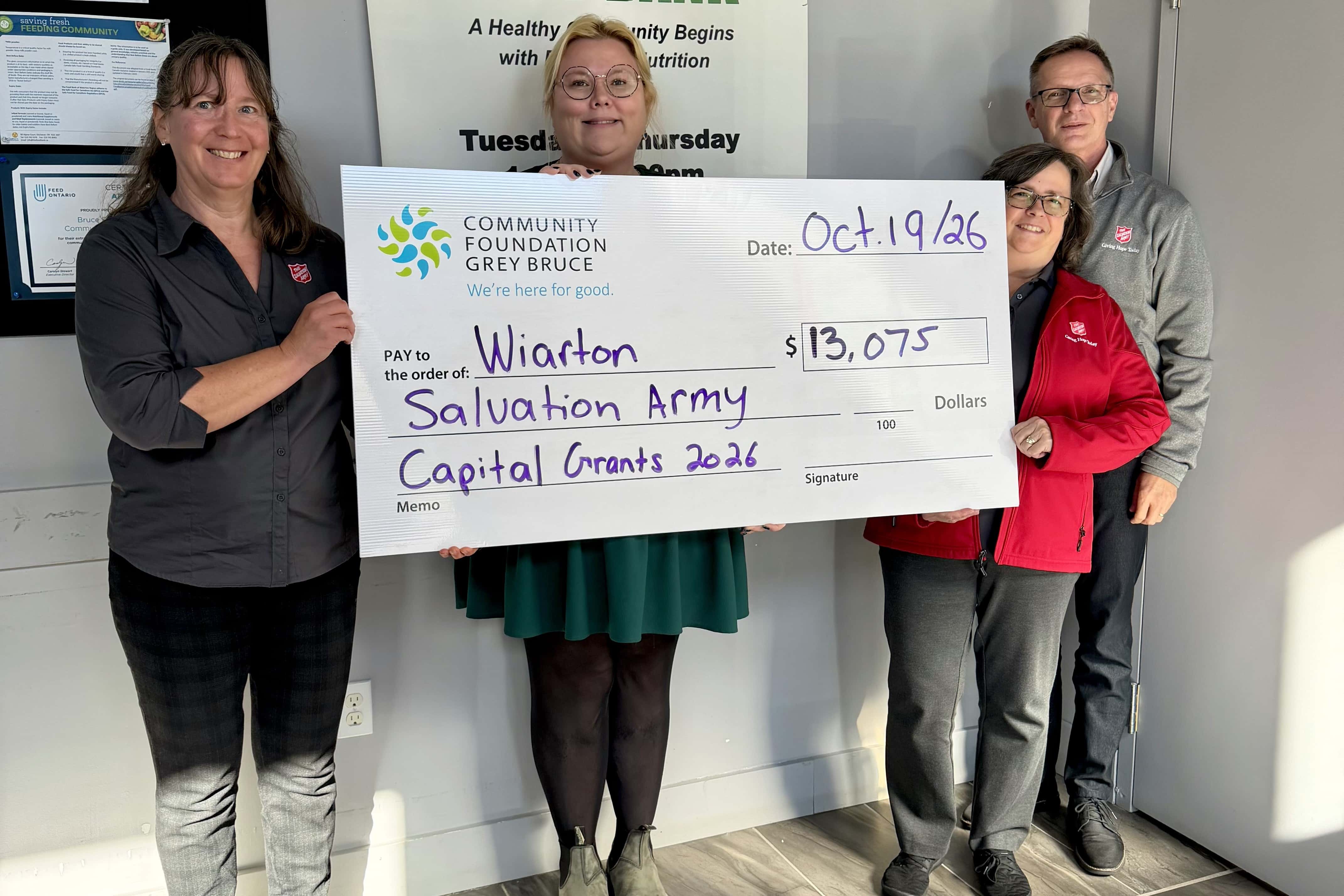 $320K in grants awarded by Community Foundation Grey Bruce