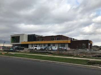 New St. Angela Merici elementary school to be ready by May. Nov 1, 2019. (Photo by Paul Pedro)