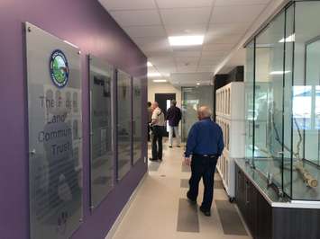 Inside the new animal shelter in Chatham. May 23, 2019. (Photo courtesy of Sophie Marvell and Kiana Mailloux)