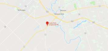 Longwoods Road at Cooks Road. (Photo courtesy of Google Maps)