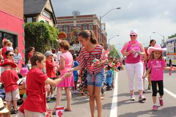 Canada Day Parade in Windsor July 1, 2015.  (Photo by Adelle Loiselle)