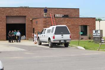 The Ministry of Labour is investigating a fatal workplace accident at New-Tec Tool in Tecumseh, June 24, 2015. (Photo by Jason Viau)