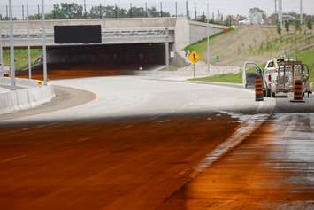 BlackburnNews.com file photo of the Herb Gray Parkway, June 25, 2015. (Photo by Jason Viau)