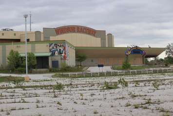 The front of the Windsor Raceway May 12, 2015.  (Photo by Adelle Loiselle)