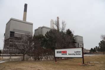 Lambton Generating Station in St. Clair Township. April, 2021 Photo courtesy of OPG.