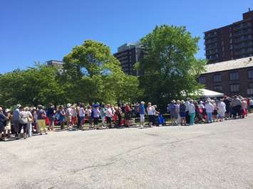 An impressive turnout for the 38th annual Seniors Cruise. June 27, 2016 (BlackburnNews.com photo by Melanie Irwin)
