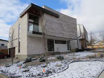 The Dream Lottery home at 1452 Byron Baseline Rd. (Photo by Miranda Chant, Blackburn News)
