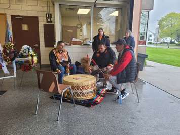 2023 Day of Mourning Ceremony in Sarnia. Sarnia News Today photo by Stephanie Chaves.