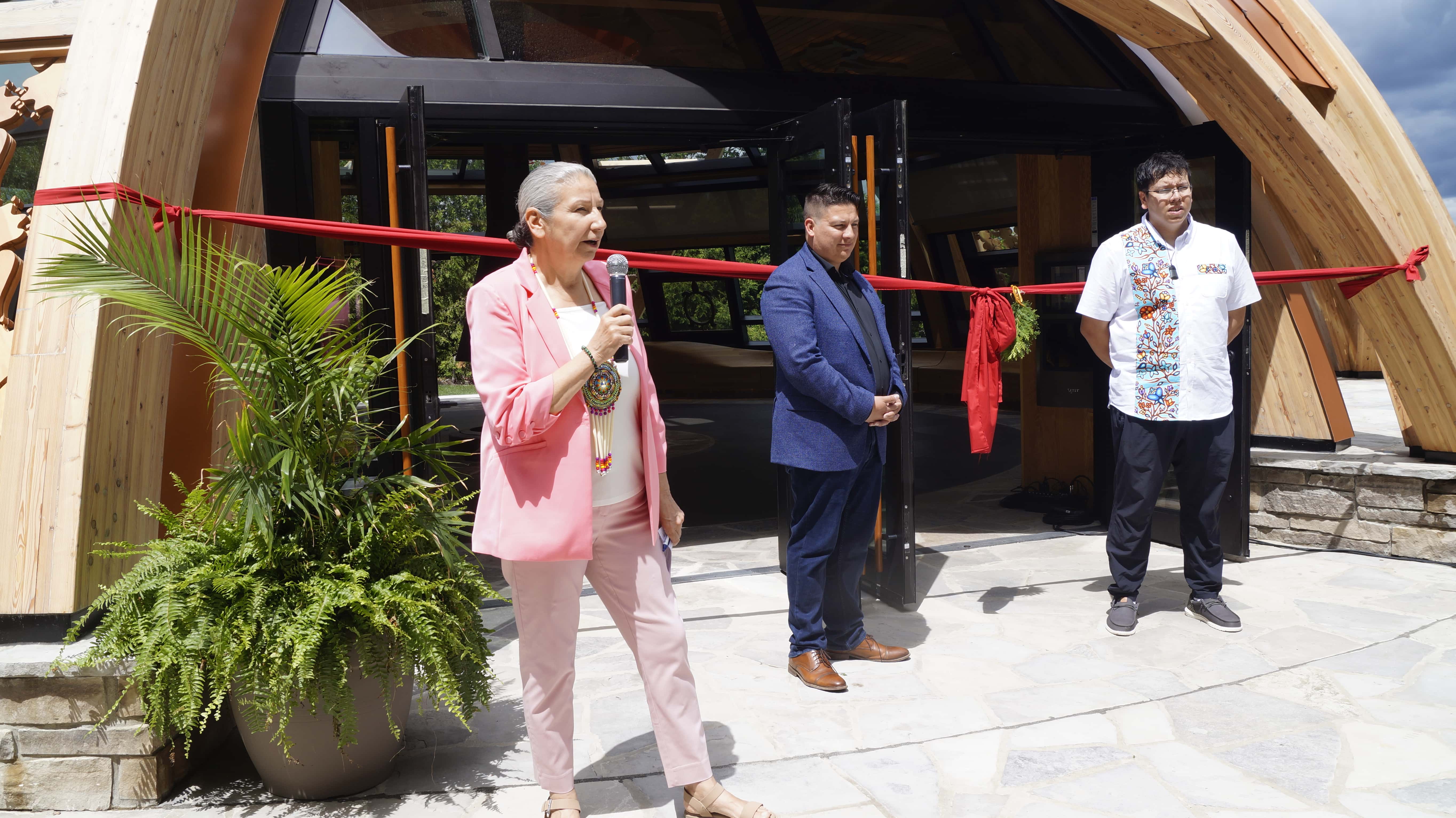 Indigenous Outdoor Space at Lambton College brings excitement, hope for the future