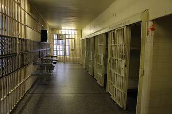 Living unit at the Windsor Jail. (Photo by Maureen Revait)