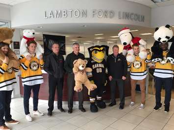 19th Annual Teddy Bear Toss Kickoff, Nov 1, 2016. BlackburnNews.com photo by Melanie Irwin. 