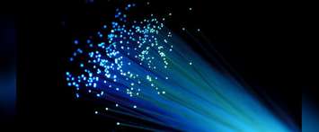 Blue Fiber Optic Strands (© Can Stock Photo / webking)