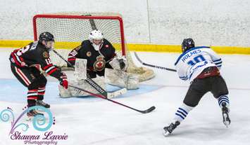 The Sarnia Legionnaires hosting the London Nationals.  24 February 2022.  Shawna Lavoie Photography.