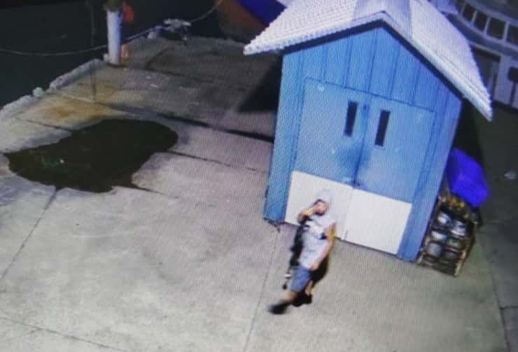 A suspect wanted in a theft from a Point Edward business - July 21/26 (Photo courtesy of West Region OPP)