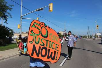 The Labour Day Parade in Windsor, September 5, 2016. (Photo by Adelle Loiselle.)