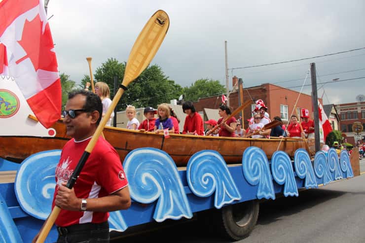 Canada Day Parade in Windsor July 1, 2015. (Photo by Adelle Loiselle)