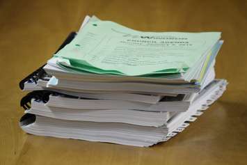 2015 City of Windsor budget. (Photo by Jason Viau)