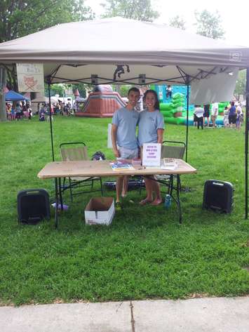 Local residents flock to the CK Youth Festival at Chatham's Tecumseh Park, May 30, 2015. (Photo by Blackburn Radio's Summer Patrol)