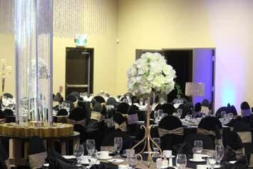 The main banquet hall at the Hellenic Cultural Centre, May 11, 2018. Photo by Mark Brown/Blackburn News.