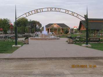 Park at John St. W. in Blenheim. (Submitted by Jack Rigby)
