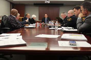 The Windsor Police Services board meeting, March 26, 2015. (Photo by Jason Viau)