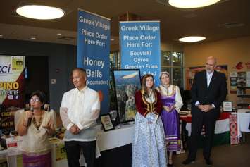 The Filipino and Greek Villages preview their Carrousel of the Nations offerings at the Windsor International Aquatic and Training Centre, June 4, 2019. Photo by Mark Brown/Blackburn News.