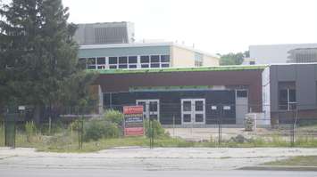 Construction at Great Lakes High School, formerly St. Clair High School. June 19, 2019 Photo by Melanie Irwin